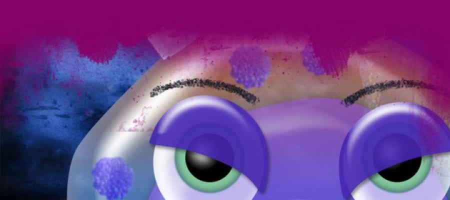 Purple supercyte eyes 