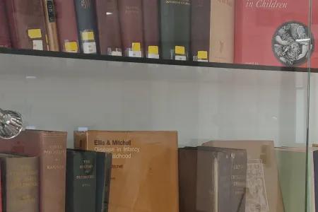 Selection of text books about child health