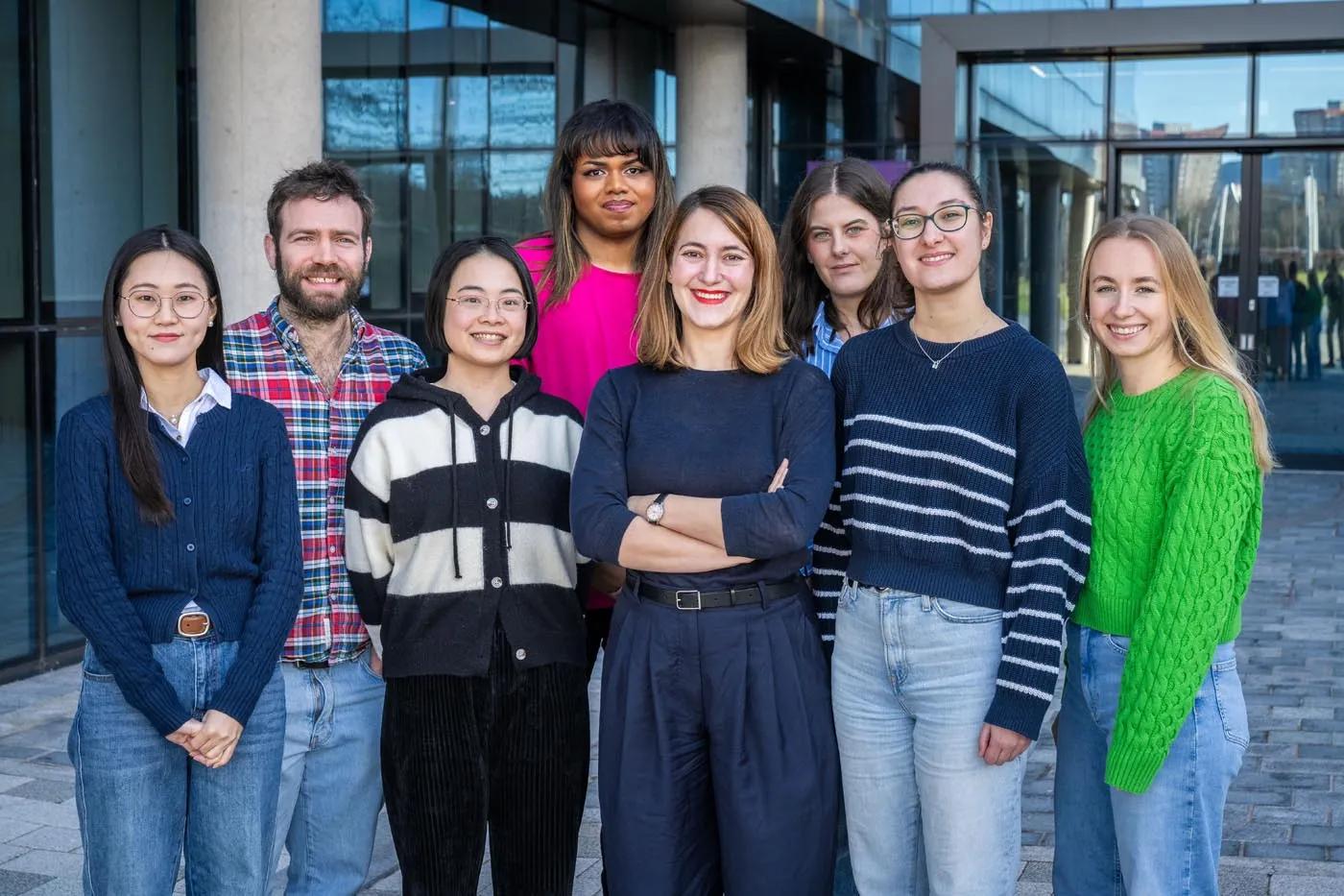 Sofia Ferreira group lab photo