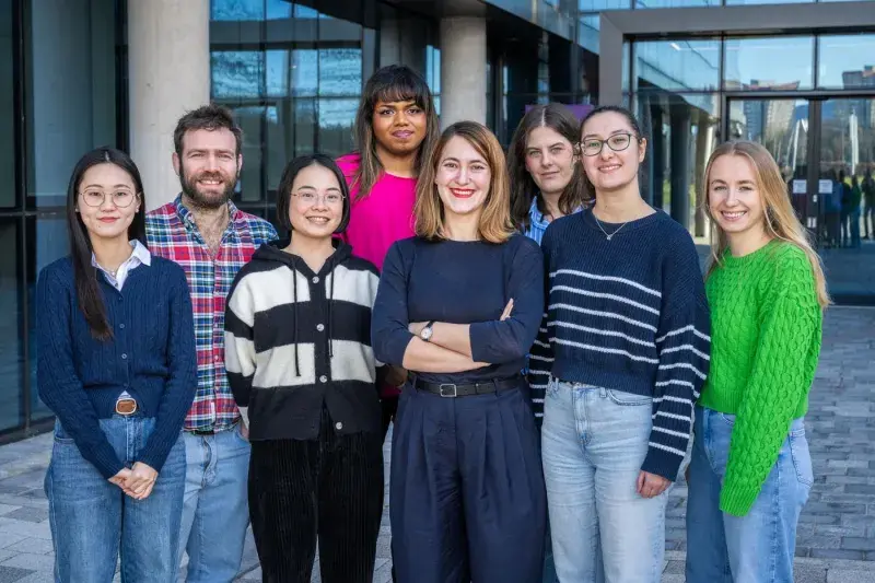 Sofia Ferreira group lab photo
