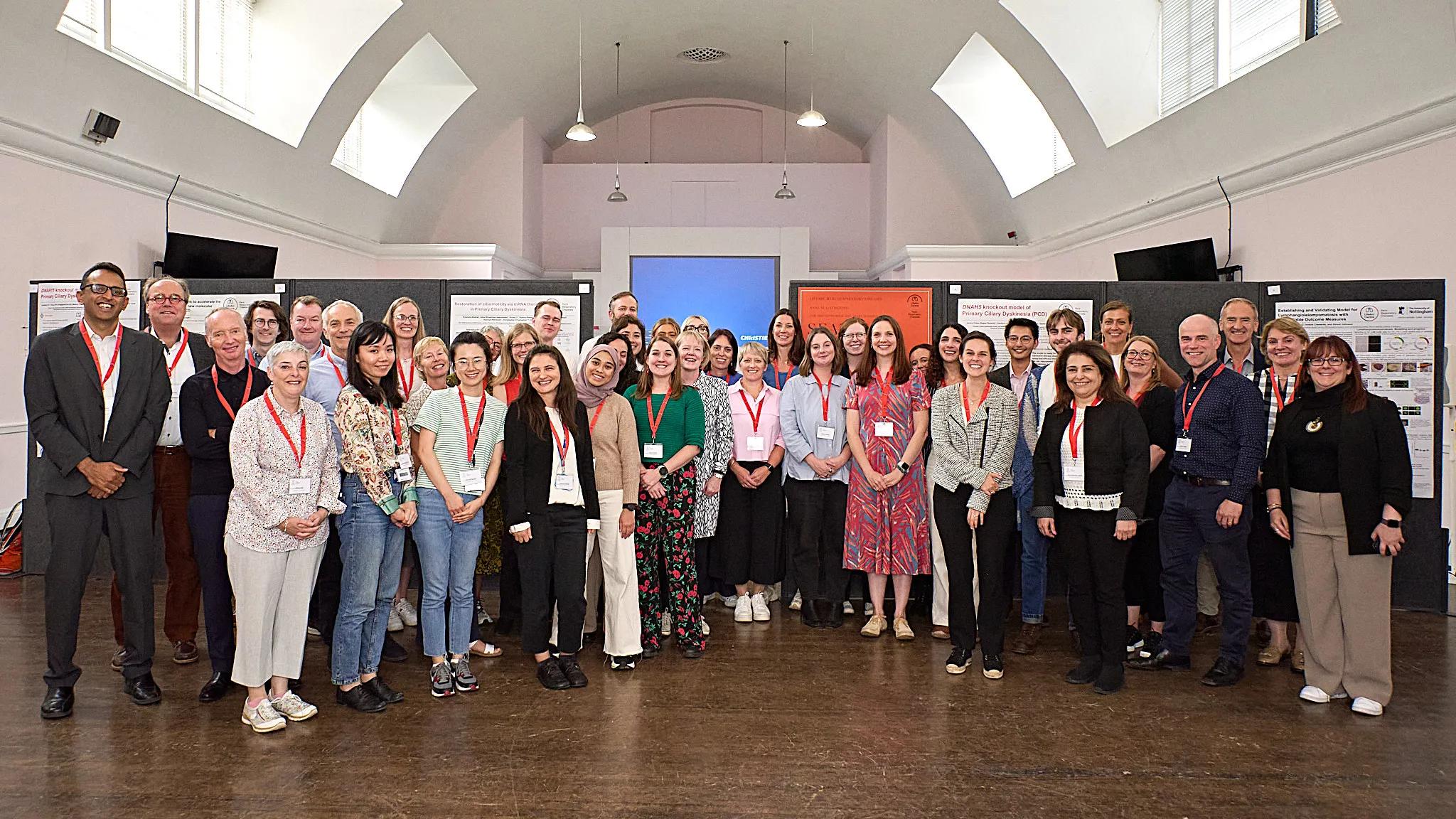 Group photo of all attendees at their first annual gathering