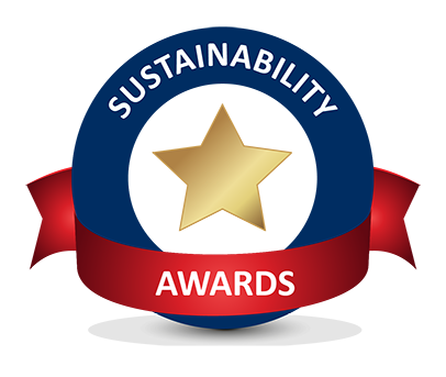 Sustainability gold award logo